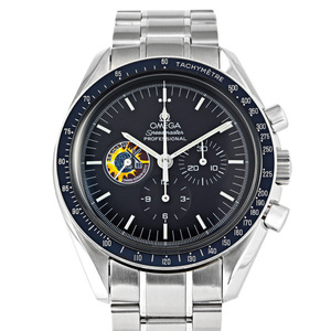 オメガ OMEGA スピードマスター スペースミッションズ スカイラブ I 号 3597.21.00 ブラック文字盤 中古 腕時計 メンズ