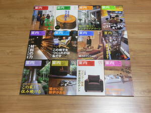 雑誌工作社　室内2003　1月号から12冊　No.577~　特集 いい家づくり　自然材料と木の家　名作椅子は生まれる　建築インテリア家具 デザイン