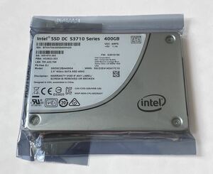 新品 Intel SSD DC S3710 400GB SSD HET MLC チップ SATA 2.5inch データセンター 高耐久 停電時保護 NAS　長寿用　安定動作