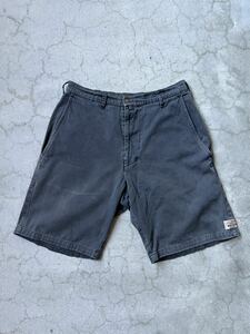 スペシャル 激レア USA製 90’s OLD STUSSY ステューシー ショートパンツ 30 紺タグ 80‘s 黒タグ ビンテージ ワークパンツ