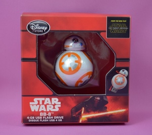 【新品未開封品】4GB USB FLASH DRIVE(DISNEY　STAR WARS BB-8)