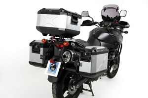 ヘプコ＆ベッカー XPLORER 3BOXセット トップケース45+サイドケース30 シルバー YAMAHA