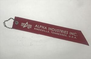 ALPHA INDUSTRIES アルファインダストリーズ 赤タグ 赤リボン