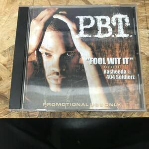 シ● HIPHOP,R&B P.B.T. - FOOL WIT IT INST,シングル CD 中古品