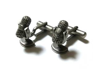 Microphone マイク モチーフメンズ カフス cuff links