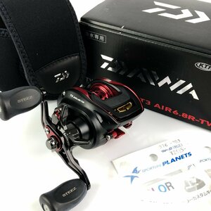 【未使用】ダイワ T3 エア 6.8R-TW カスタムパーツ付き 右ハンドル 淡水専用 | DAIWA T3 AIR 6.8R-TW ベイトリール ベイトフィネス バス釣