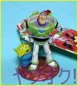 訳有☆未使用★トイストーリー★バズ/エイリアン オーナメント/フィギュア レジン製★USディズニー ストア★Toy Story Buzz Alien Ornament