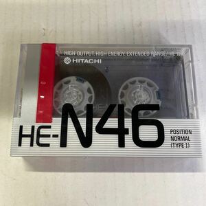 HITACHI カセットテープ HE-N46 ノーマルポジション 年代物