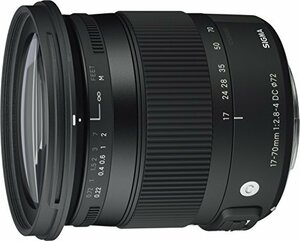 SIGMA ズームレンズ Contemporary 17-70mm F2.8-4 DC MACRO HSM ソニー用 APS-C専用 884628(中古 未使用品)　(shin