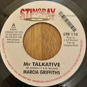 送料無料★レア One Drop ビックチューン!! Mr TALKATIVE / MARCIA GRIFFITHS★