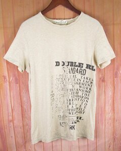 ST10351 RRL ダブルアールエル Tシャツ オートミール系 S（クリックポスト可）