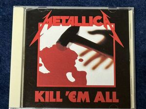 METALLICA / メタリカ KILL’EM キル ・エム ・オール 国内盤 ボーナス2曲追加　廃盤