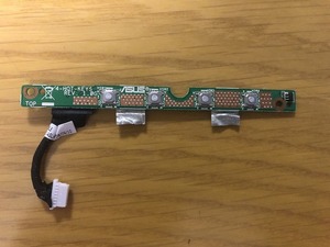ASUS Eee PC 901 MODEL EEEPC901-BLK058X についてた　スイッチ基板部品　中古