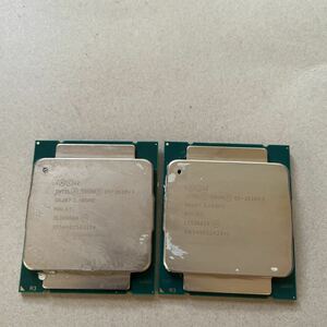 Xeon E5-2620V3 SR207 2.40GHz /2枚セット