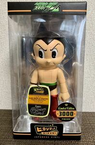 3000体限定 『鉄腕アトム』ソフビ フィギュア ヒカリマァク ファンコ 2104年製 Astro Boy 新品未使用 未開封 デッドストック HIKARI