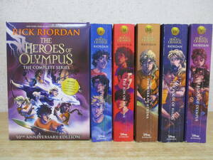 c4-3（THE HEROES OF OLYMPUS）全5巻 RICK RIORDAN リック・ライアダン Disney HYPERION 10TH ANNIVERSARY EDITION 洋書
