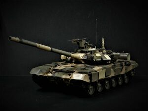 【7.0 ver・赤外線ユニット・BB弾発射・サウンド・発煙仕様 】Heng Long 2.4GHz 1/16 戦車ラジコン ロシア主力戦車 T-90