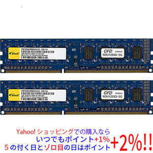 【中古】【ゆうパケット対応】CFD ELIXIR W3U1333Q-2G DDR3 PC3-10600 2GBx2枚組 [管理:1050004624]