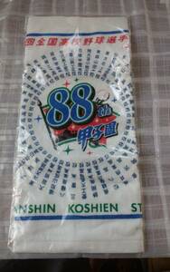 希少 第88回 全国高校野球選手権大会 出場校名入り 記念タオル 甲子園球場 斎藤佑樹×田中将大 未開封