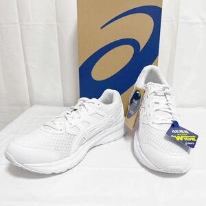 和229★① 新品 asics JOCT 3 アシックス ランニングシューズ ジョギング 4E相当 26.5 メンズ ホワイト