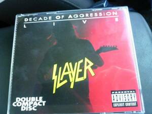 ☆Slayer/Decade of aggression スレイヤー 輸入盤★151001