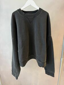 【entire studios】BOX CREW / WASHED BLK