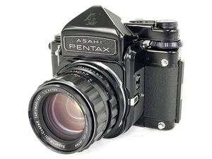 ASAHI PENTAX 6x7 Super-Multi-Coated TAKUMAR/6X7 105mm 1:2.4 中判カメラ ペンタックス カメラ ジャンク Y8824722