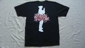 Stussy CUSTOMADE 黒 XL (No4) ステューシー 半袖 S/S Tシャツ NY LA LONDON TOKYO PARIS 日本未発売 レターパックライト