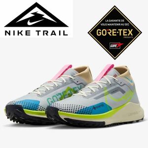 GORE-TEX 27.0cm 新品 NIKE REACT PEGASUS TRAIL 4 GTX リアクト ペガサス トレイル ゴアテックス トレランシューズ トレイルランニング