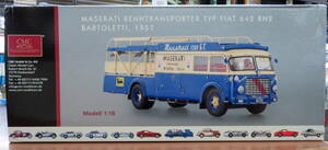 CMC 1/18 マセラティ トランスポーター MASERATI RENNTRANSPORTER TYP FIAT 642 RN2 BARTOLETTI 1957 