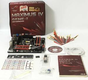★現状品★ASUS ゲーミング向け マザーボード Maximus IV GENE-Z Intel Z68 Chipset/LGA1155 MicroATX MOTHERBOARD