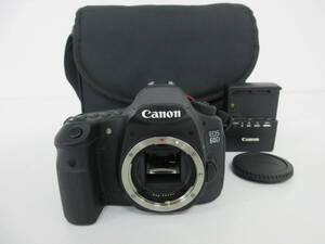 中古 カメラ Canon キャノン EOS 60D DS126281 ボディ 充電器付き ※通電のみ確認済 ／Q