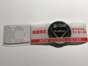 【U】新品未使用 スリクソン SRIXON ゴルフボールマーカー ノベルティ ゴルフアクセサリー ブラックカラー Z-STAR