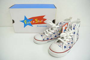 ブランド祭 シューズ祭 コンバース チャイルド オールスター メニーパッチ ハイカット 20.0cm 3CL337 CONVERSE First Star