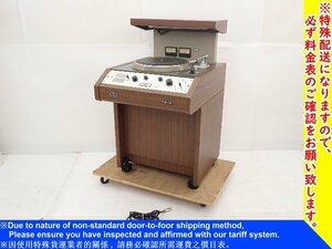 【部品取り】 DENON デノン デンオン 業務用レコードプレーヤー DN-308F 1998年製 ① ∽ 6CCC6-4