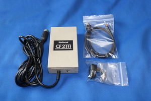 松下電器 CF2111 MSX RFコンバータ 動作確認済み テレビプラグ 同軸ピンプラグ付き National パソコン ナショナル　