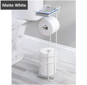 ホワイト Toilet Tissue Paper-Roll Dispenser