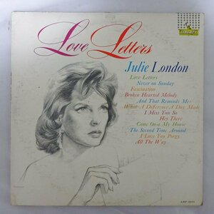 14031601;【USオリジナル/プロモ/白ラベル/MONO】Julie London / Love Letters