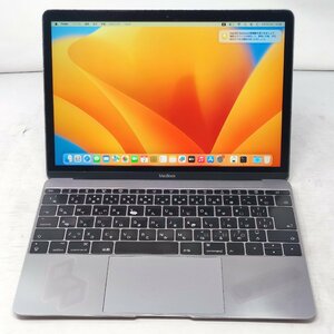 ★MacBook★A1534(Retina, 12-inch, 2017)★Core m3 7Y32 1.10GHz★SSD256GB/メモリ8GB★apple★ジャンク 173