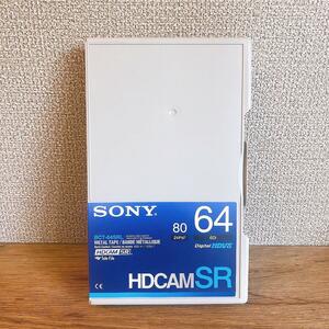 SONY BCT-64HDL HDCAMテープ ラージカセット 64分 1本　レトロ　昭和　
