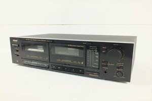 ★ TEAC ティアック W-550R カセットデッキ 中古 現状品 231101C4037