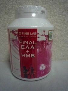 FINAL EAA ＋ HMB ★ ファイン・ラボ FINE LAB ◆ 1個 400g ストロベリー風味