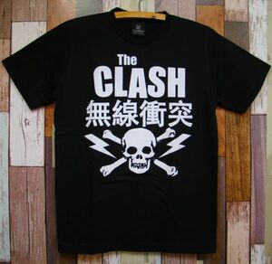 【送料無料】M★新品クラッシュ【The Clash】無線衝突★バンドTシャツ