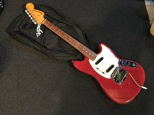 No.023122 レアカラー Fender Japan MG-65 DRD/R EX