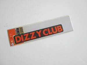 KITACO承認 DIZZY CLUB キタコ ディジークラブ ステッカー/デカール 自動車 バイク オートバイ カー用品 パーツ アクセサリー ① S60