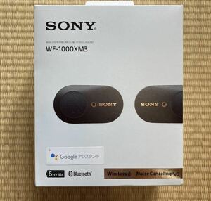 【新品】WF-1000XM3（B）SONY ワイヤレス ノイズキャンセリングイヤホン ブラック