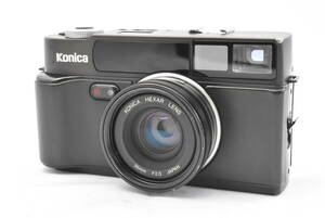 コニカ KONICA HEXER ヘキサー コンパクトカメラ ブラック (t5384)