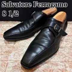 Salvatore Ferragamo モンクストラップ 革靴 レザー ビジネス