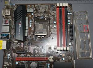 【動作確認済】ASRock FATAL1TY H87 PERFORMANCE LGA1150 IOパネル付属