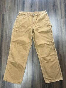 オ　カーハート　ペインターパンツ　パンツ　ブラウン　ワーク　古着　W36 L30 Carhartt